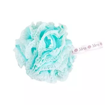 MEA Губка для душа бирюзовая