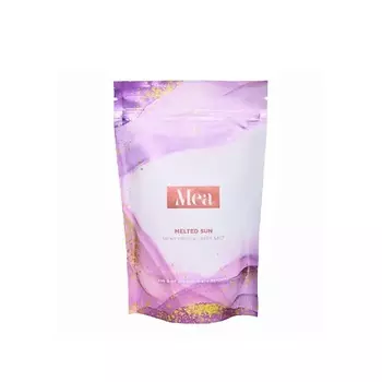 MEA МЕА Сверкающая соль для ванны "Догорающее солнце"