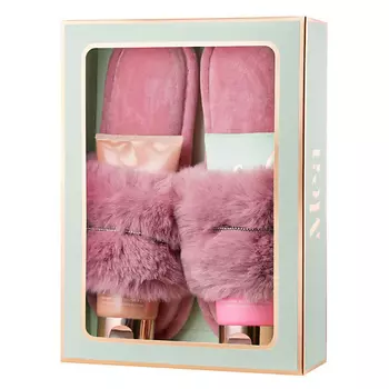 MEA Набор с розовыми тапочками