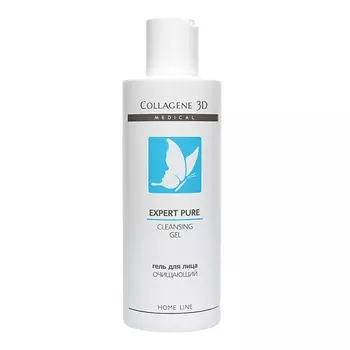 Medical Collagene 3D Гель для умывания очищающий для нормальной и комбинированной кожи EXPERT PURE