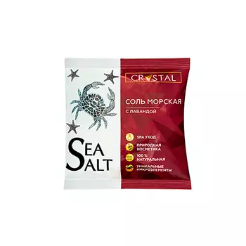 MEDICALFORT Соль Морская природная с лавандой CRYSTAL 1000.0