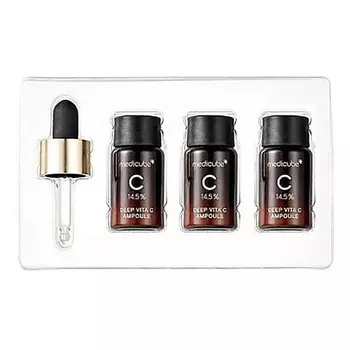 MEDICUBE Осветляющие ампулы для лица Deep Vita C Ampoule 2.0