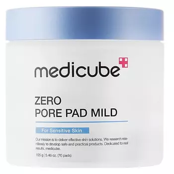 MEDICUBE Тонизирующие пилинг-диски для лица Zero Pore Pads Mild