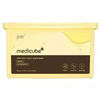 MEDICUBE Витаминная маска для лица Deep Vita C Daily Quick Sheet Mask