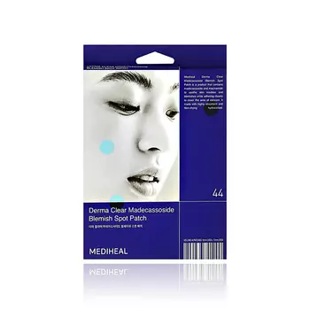 MEDIHEAL Набор точечных пластырей для лица DERMA CLEAR с мадекассосидом 44.0