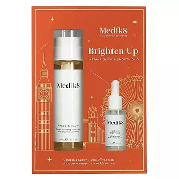 MEDIK8 Набор средств для лица Brighten Up Instant Glow & Smooth Duo