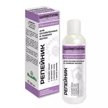 МЕДИКОМЕД Шампунь для ослабленных и ломких волос Репейник 250.0