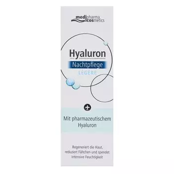 MEDIPHARMA COSMETICS Крем для лица ночной легкий Hyaluron