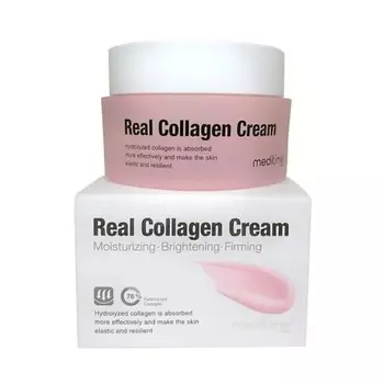 MEDITIME Крем антивозрастной с коллагеном - Real collagen cream 50.0