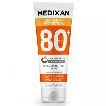 MEDIXAN 5515 Солнцезащитный крем для лица и тела SPF 80+