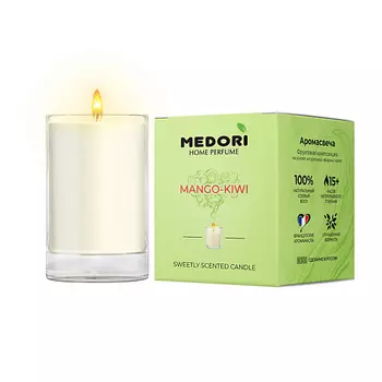 MEDORI Свеча ароматическая Mango & Kiwi 70