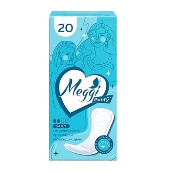 MEGGI Прокладки гигиенические ежедневные Panty