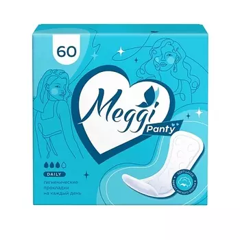 MEGGI Прокладки гигиенические ежедневные Panty