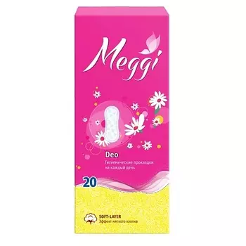 MEGGI Прокладки гигиенические ежедневные Panty