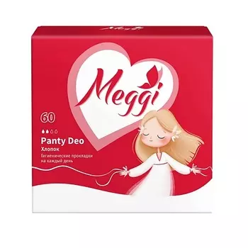 MEGGI Прокладки гигиенические ежедневные Panty