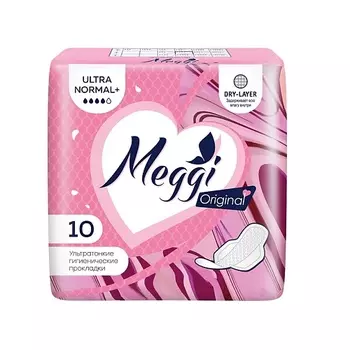 MEGGI Прокладки гигиенические Ultra Normal+