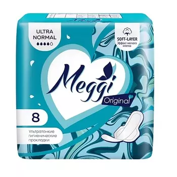 MEGGI Прокладки гигиенические Ultra Normal