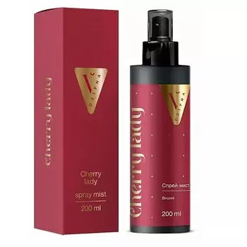 MEGGI Спрей-мист для тела и волос парфюмированный Dziyna "Cherry Lady"