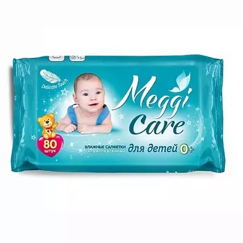 MEGGI Влажные салфетки гипоаллергенные для детей 0+