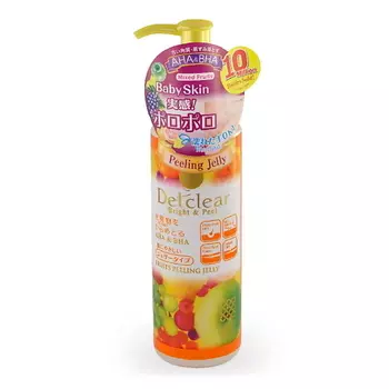 MEISHOKU Очищающий пилинг-гель с AHA и BHA с эффектом сильного скатывания, с ароматом фруктов 180.0