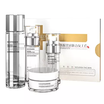 MEIXI Подарочный набор для ухода за лицом с ниацинамидом и пептидами