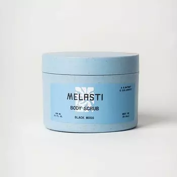 MELASTI Солевой скраб для тела Melasti Black Moss 250.0