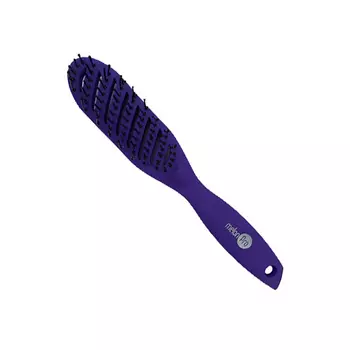 MELONPRO Щетка для волос 9 рядная с прорезиненным покрытием