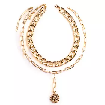 MELTY Колье цепь массивное