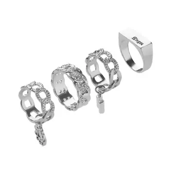 MERSADA Набор колец "Глаза ангела"