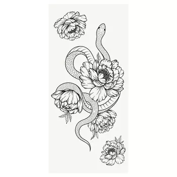 MESHU Временные тату 3 штуки