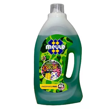 MEULE Гель для стирки цветного белья и пуховиков, БЕСФОСФАТНЫЙ суперконцентрат 2000