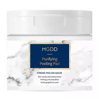 MGDD Диски для лица очищающие Purifying Peeling Pad 50EA