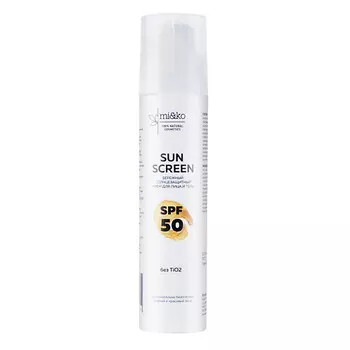 MI&KO Бережный солнцезащитный крем для лица и тела Sun Screen SPF50 100
