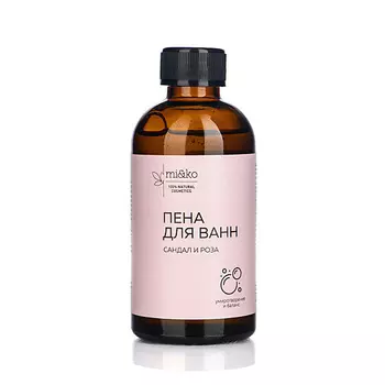 MI&KO Пена для ванн Сандал и Роза 200