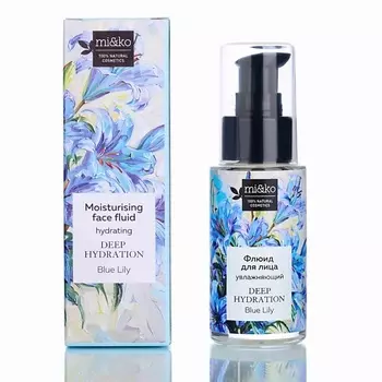 MI&KO Увлажняющий флюид для лица Deep Hydration Blue Lily 30.0