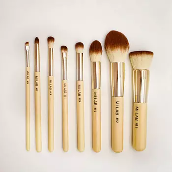 MI LAB Набор профессиональных кистей для макияжа 8 шт