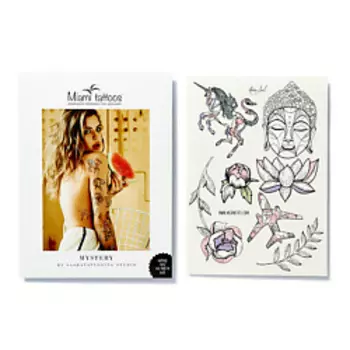 MIAMI TATTOOS Переводные тату Mystery by Nora Ink_Metallic tattoo