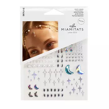 MIAMITATS Кристаллы на клейком слое CRYSTAL Skyline