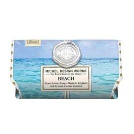 MICHEL DESIGN WORKS Мыло большое в бумажной обертке Пляж 246