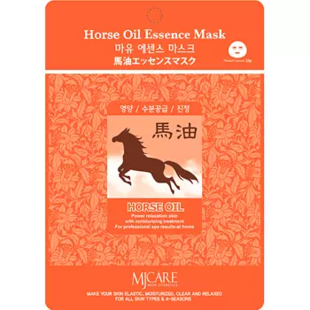 MIJIN MJCARE Тканевая маска для лица с лошадиным жиром 23