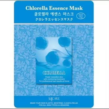 MIJIN Тканевая маска для лица с экстрактом хлореллы 23.0