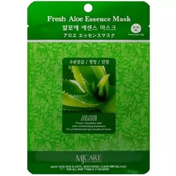 MIJIN Тканевая маска для лица с экстрактом алоэ 23.0