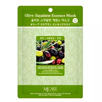 MIJIN Тканевая маска для лица с экстрактом оливы 23.0
