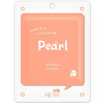 MIJIN Тканевая маска для лица с экстрактом жемчуга 22.0