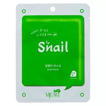 MIJIN Тканевая маска для лица с муцином улитки 22.0