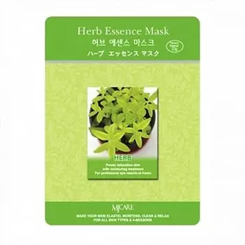 MIJIN Тканевая маска для лица с травяным комплектом 23.0