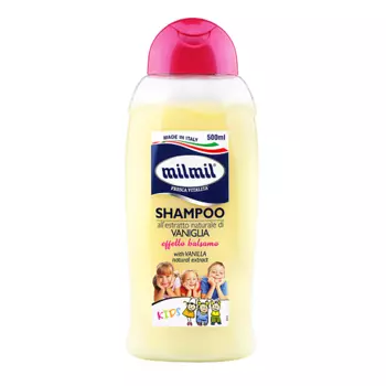 MIL MIL Шампунь и кондиционер для волос детский 2 в 1 "Ваниль" 500.0