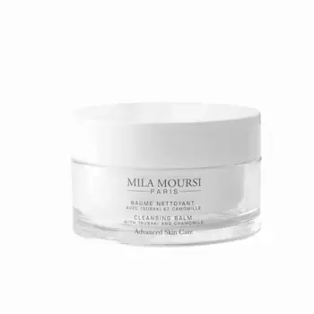 MILA MOURSI Бальзам для мягкого очищения и снятия макияжа с маслом цубаки Cleansing Balm With Tsubaki And Chamomile 125 Ml