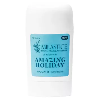 MILASTICE Сухой твердый женский дезодорант-стик "Amazing Holiday" 55.0