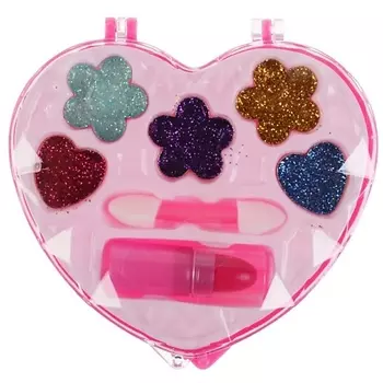 МИЛАЯ ЛЕДИ Набор косметики для девочек: Тени для век, Помада